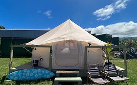North Shore Glamping Camping Laie, Oahu, Hawaii